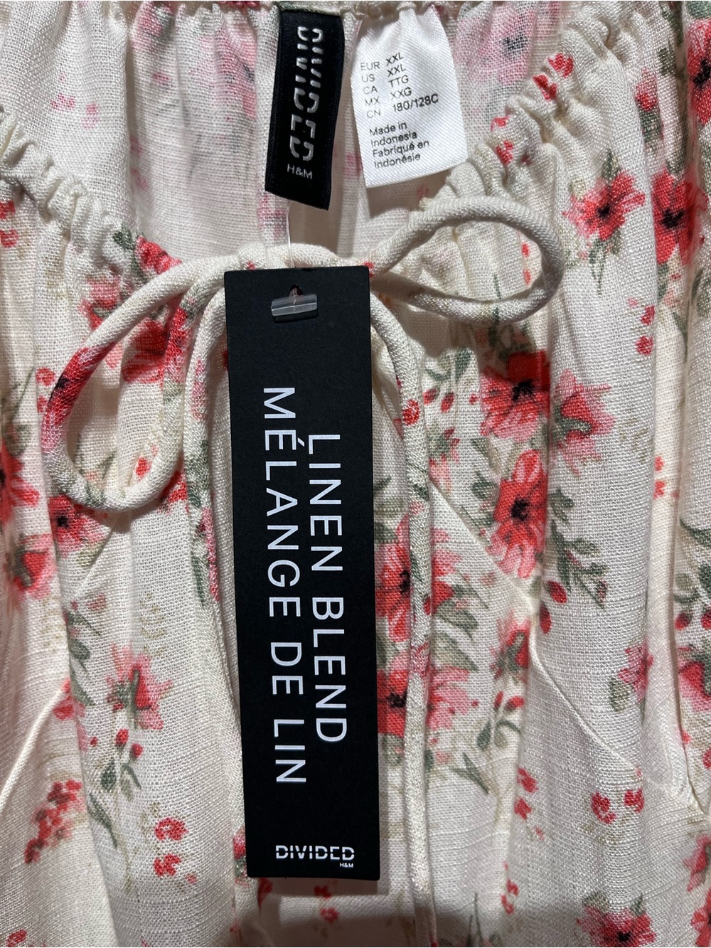 Divided Linen blend Maxi Dress - Picture 7 of 11